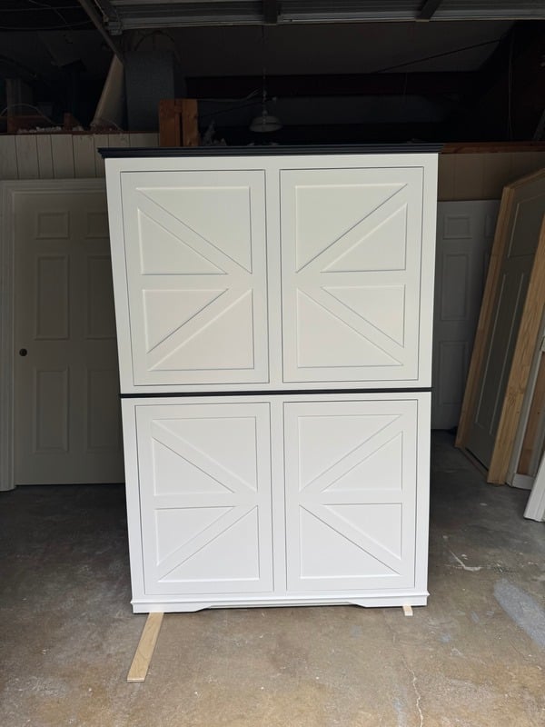 Custom kitchen cabinet installation